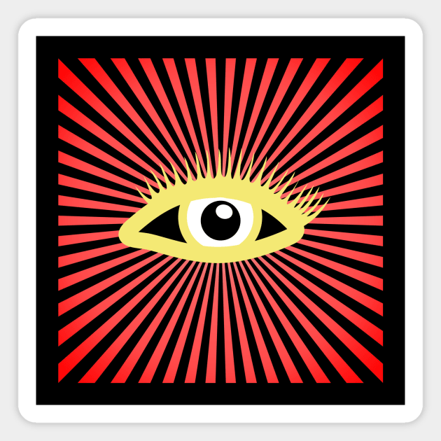 Eye of Providence Magnet by Gaspar Avila